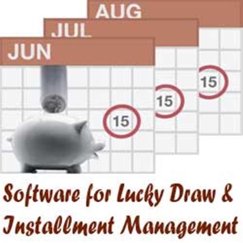 Installment and Lucky Draw Management Software