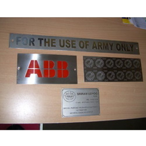 Stainless Steel Nameplates