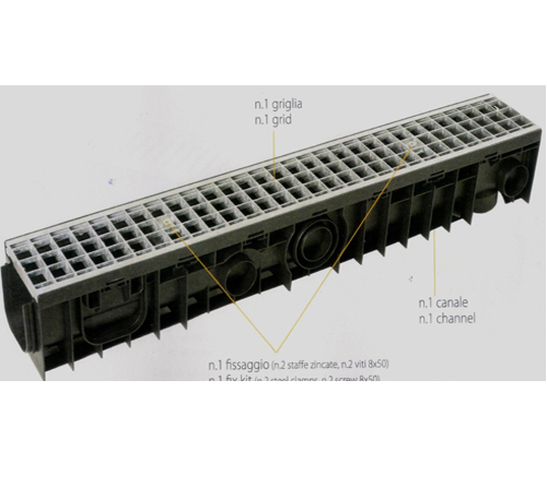 Drainage Channel for Light Traffic Load