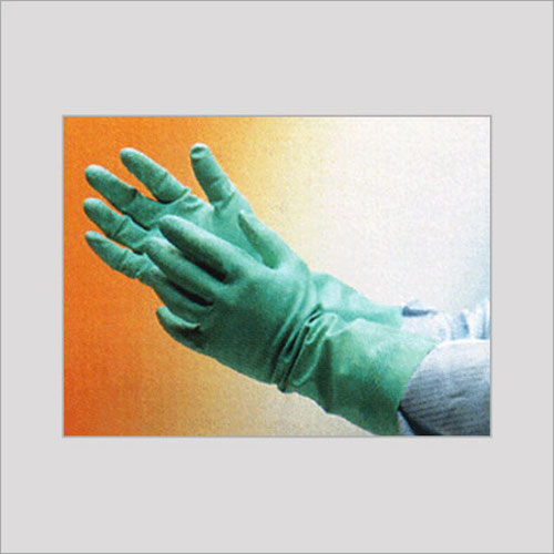 Chemical Resistant Green Nitrile Glove