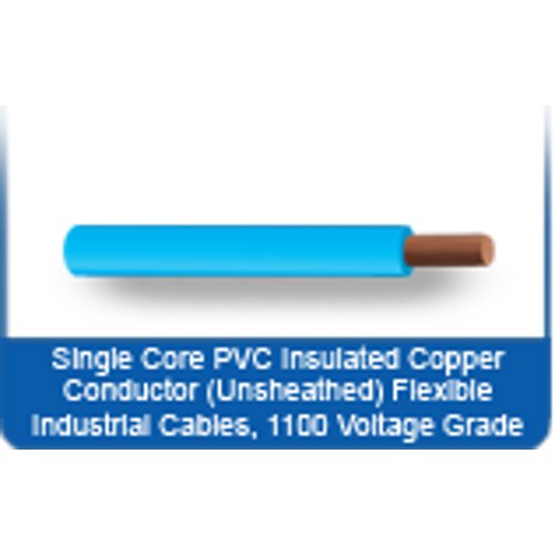 PVC Insulated Copper Conductor Flexible Insulated Cables