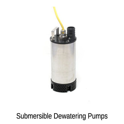 Submersible De Watering Pumps