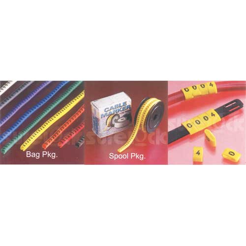 Oval Shape Cable Marker