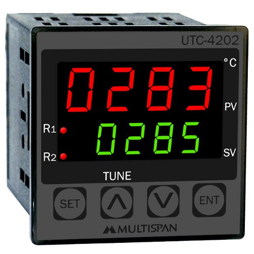Double Output PID Temperature Controller, Full Feathured