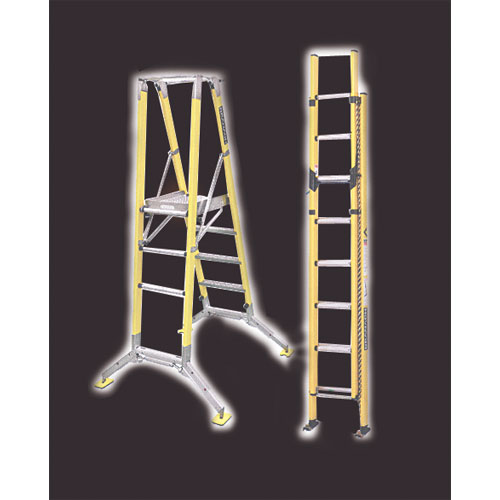 Safety Ladders, Fibre Glass