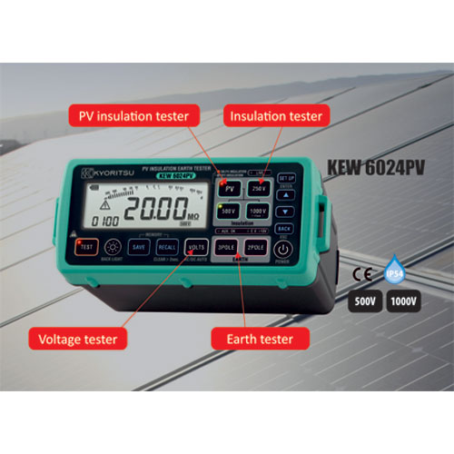 PV Insulation Earth Tester