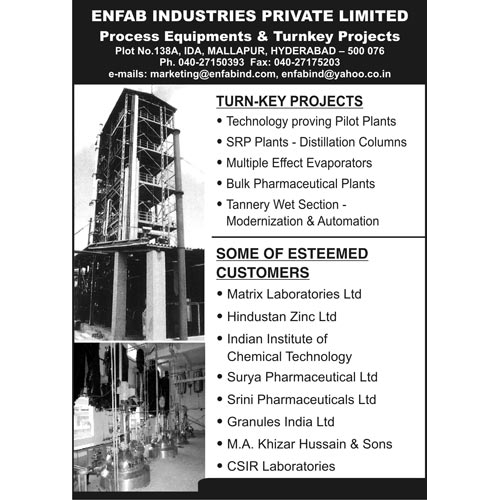 Process Equipments and Turnkey Projects