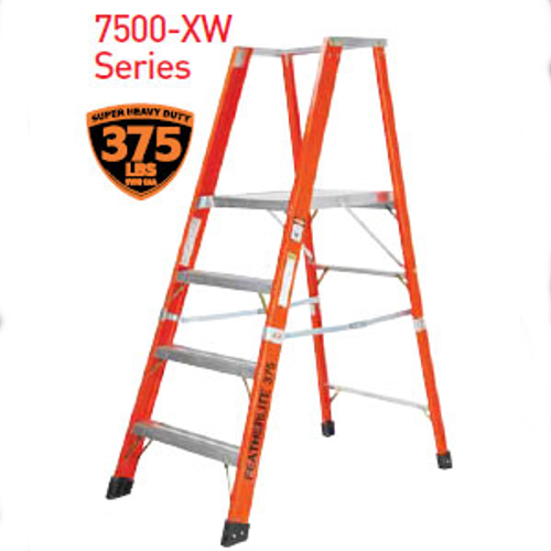 Extra Wide Platform Ladders