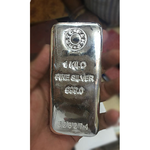 1 Kilo 999 Silver Bar
