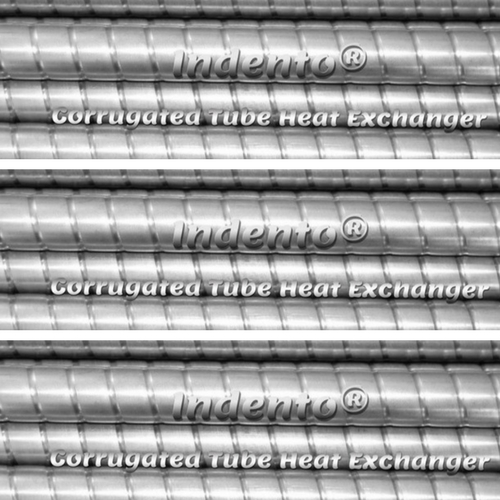 Indento Corrugated Tube Heat Exchangers