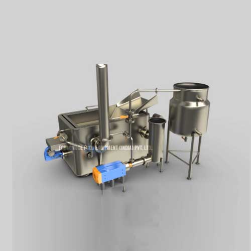 Rectangular Fryer With Inbuilt Heat Exchanger