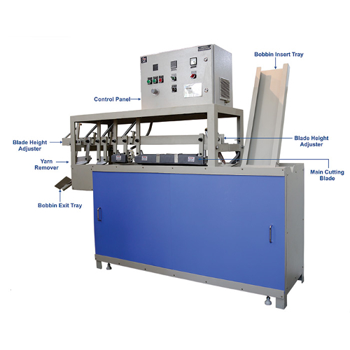 Waste Yarn Bobbin Cutting Machine