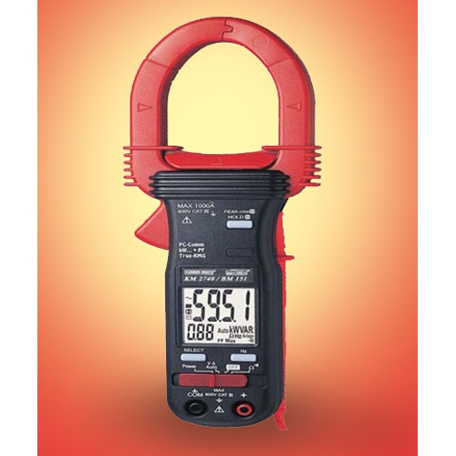 Single Phase TRMS Power Clamp Meter