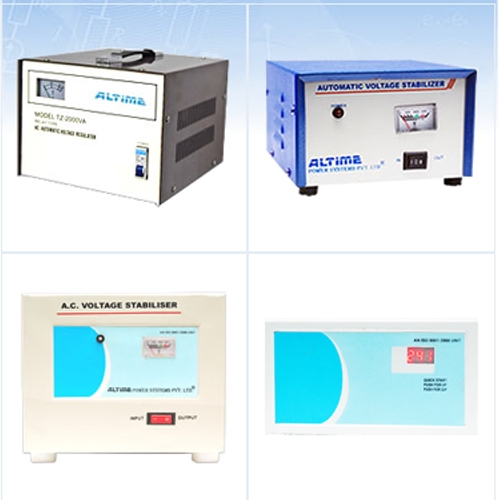 Automatic and Manual Relay Voltage Stabilizer