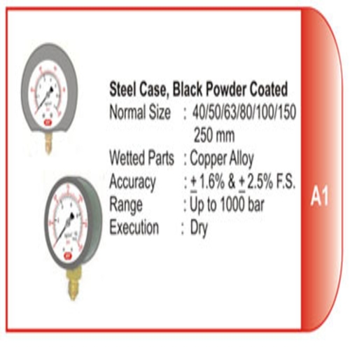 Differential pressure gauge