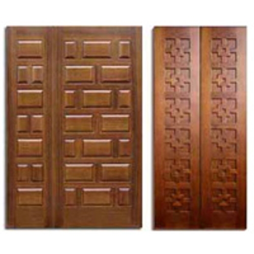 Wooden Paneled Doors