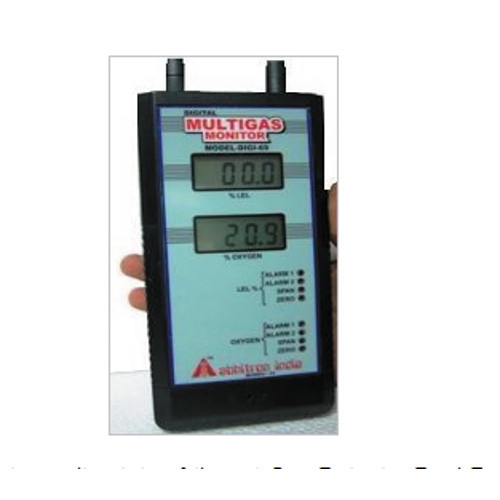 Gas Detector(Dual) For Oxygen And Combustible Gases
