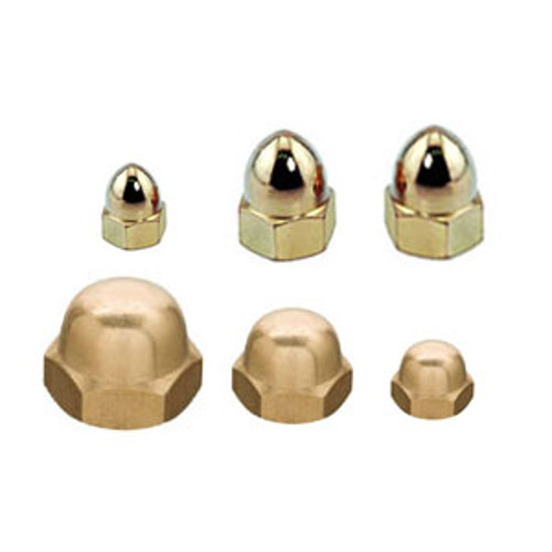 Brass Dome Nuts