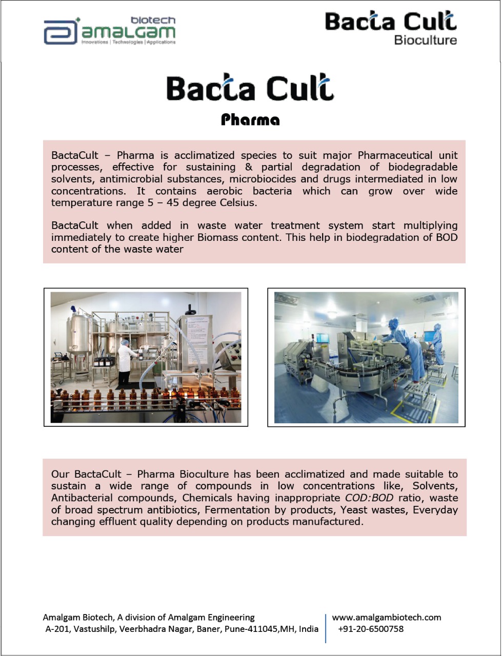 BACTA CULT Pharma