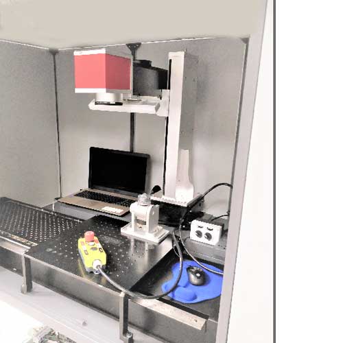 Fiber Laser Marker with Automation