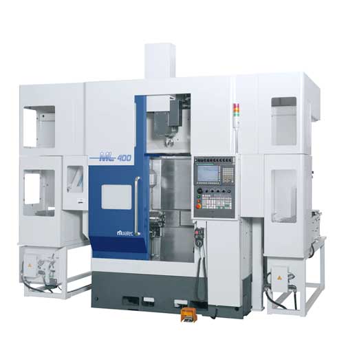 CNC Shaft Turning Machine Ml400 With Gantry Loader 