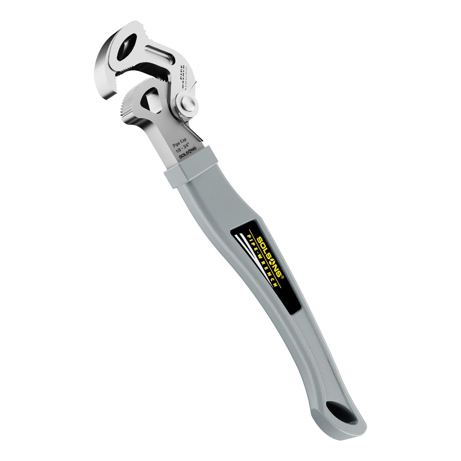 Automatic Self Adjusting Pipe Wrench