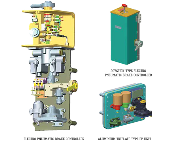 Electro - Pneumatic Brake System for Emu