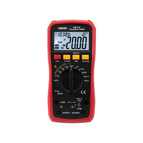 Kusam-meco” 1000v Dc Hand Held Digital Insulation Resistance Tester