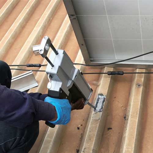 Structural Adhesive for Solar Panel Roof Mounting 